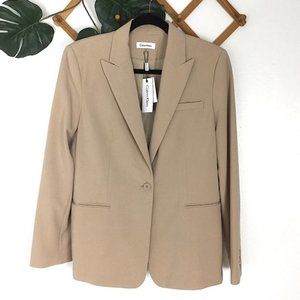 Calvin Klein - NWT Tan Blazer - Size 12